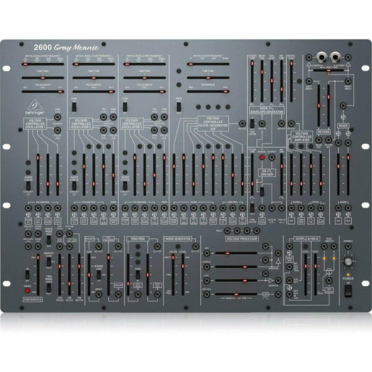 Behringer 2600 GRAY MEANIE Analog Synth 8RU